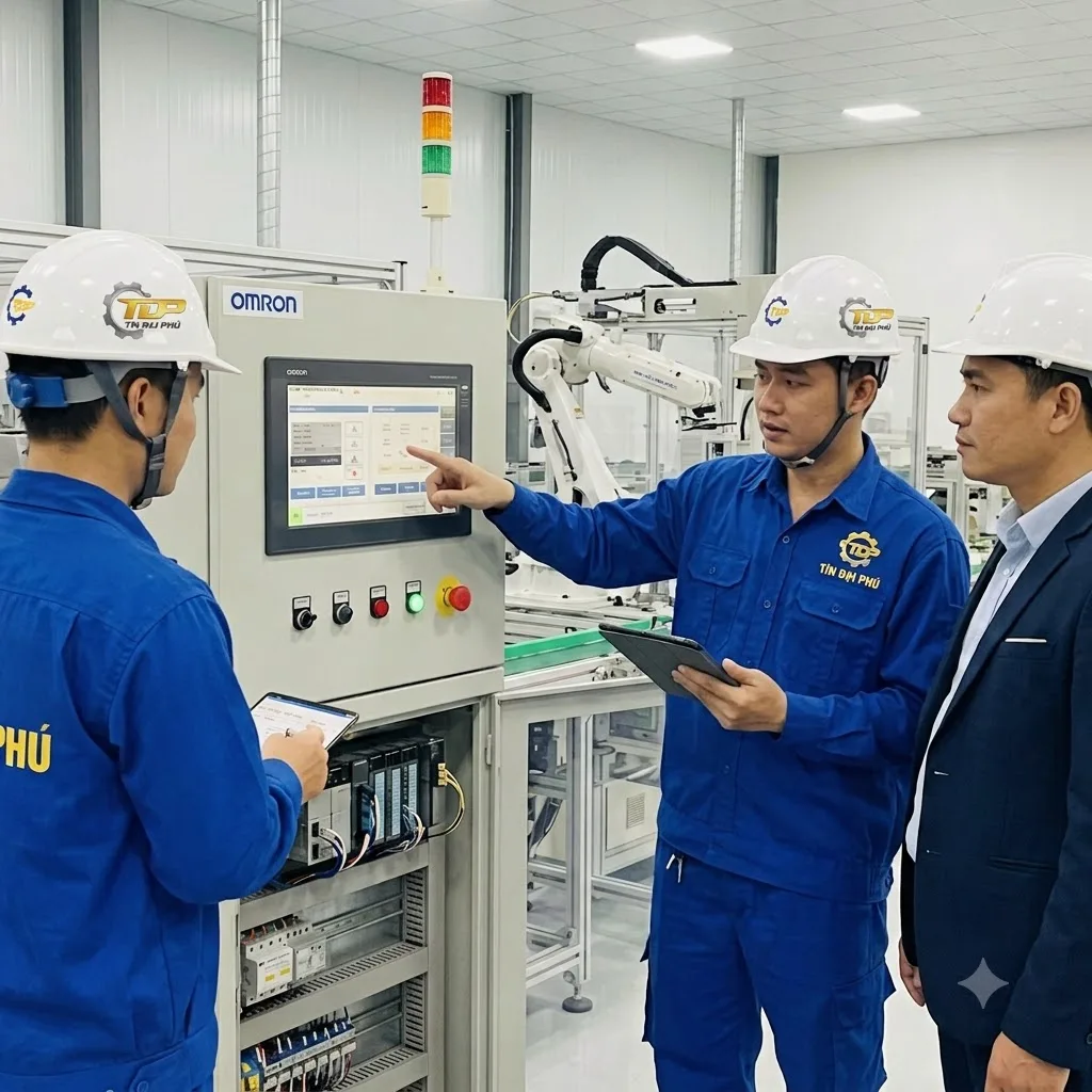 Cánh tay robot gia công CNC