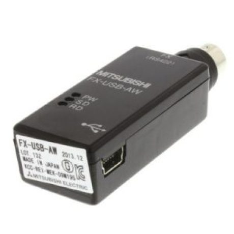 Cáp cho PLC Mitsubishi FX-USB-AW (chuyển đổi USB/RS422)