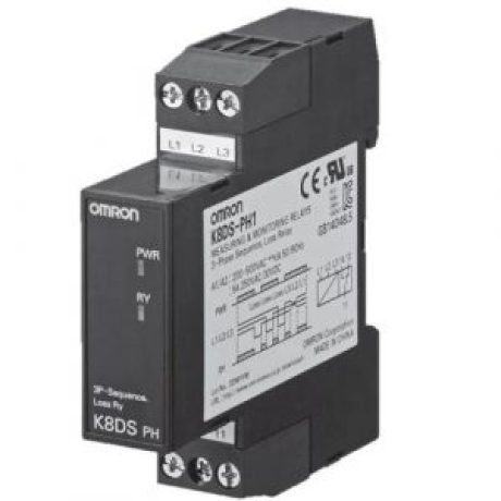 Rơ le bảo vệ pha Omron K8DS-PH1 200-480V