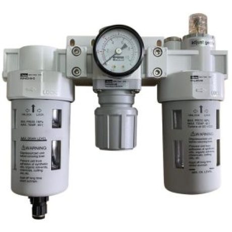 Bộ Lọc Khí - Chỉnh Áp - Cấp Dầu Xả Tay Parker Size 1/2 PCB403-04