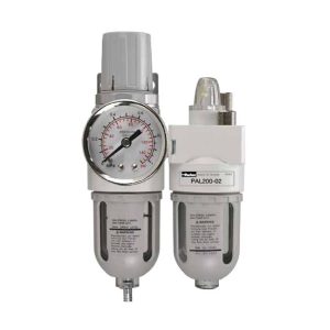 Bộ Lọc Khí - Chỉnh Áp - Cấp Dầu Xả Tay Parker Size 1/4 PCA200-02-B