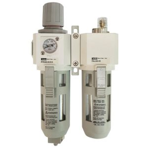 Bộ Lọc Khí - Chỉnh Áp - Cấp Dầu Xả Tay Parker Size 1/4 PCA302-02