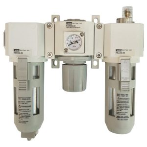 Bộ Lọc Khí - Chỉnh Áp - Cấp Dầu Xả Tay Parker Size 3/8 PCB302-03